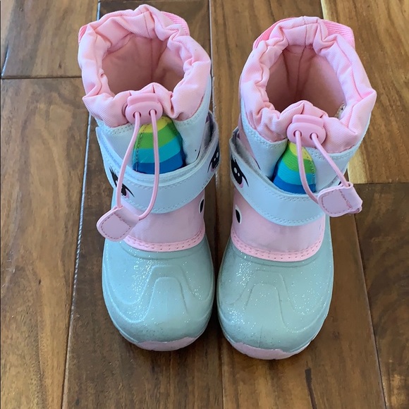 unicorn snow boots